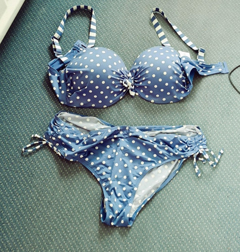 Bikini 46 royalblau - , gr.46,