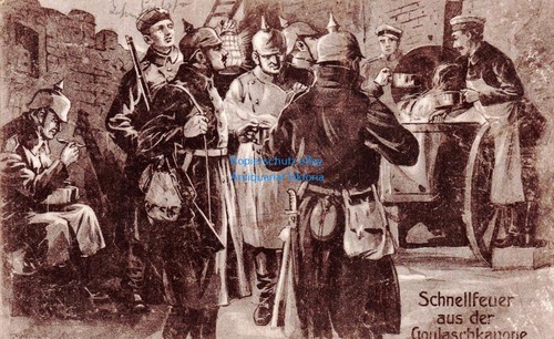 Schnellfeuer aus der - ak,