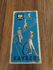 Original Prospekt Kayser Fahrrad 50er Jahre Sport - Rad Tourenrad u.a. Oldtimer