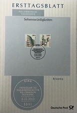 ETB 8/2003 - Mi.Nr. 2313-2314 - SWK : Staatsgalerie+Bamberger Reiter- ESST Bonn