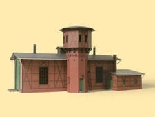 SH Auhagen 11400 Lokschuppen mit Wasserturm  Bausatz HO