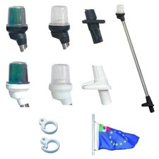 12V Lampenmast Flaggenstock