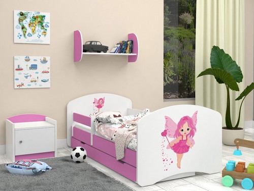Kinderbett für mädchen mit - mädchen-,