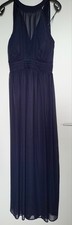 Weise Abendkleid dunkelblau