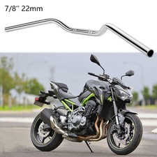 Chrom Motorradlenker 7/8'' 22mm Lenker Für Kawasaki Z1000 Z900 Z750 Z400 VN1500