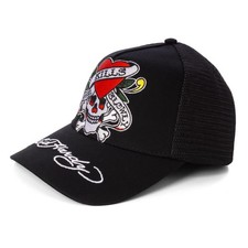 Ed Hardy Love Kills Slowly Snapback Cap schwarz 98286