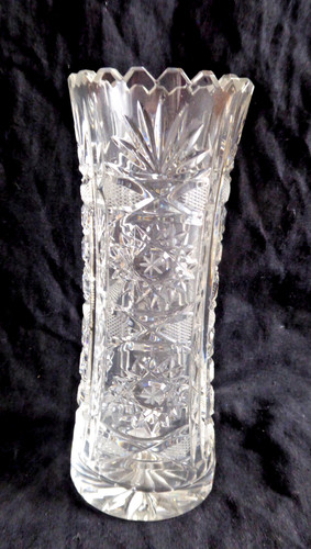 Vase vermtl kristallglas - -vermtl., kristallglas-
