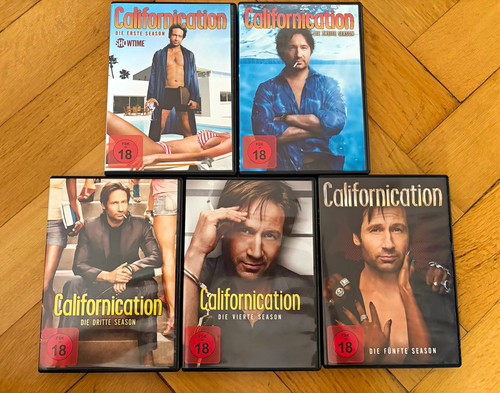 Californication dvd set - californication, dvd-set