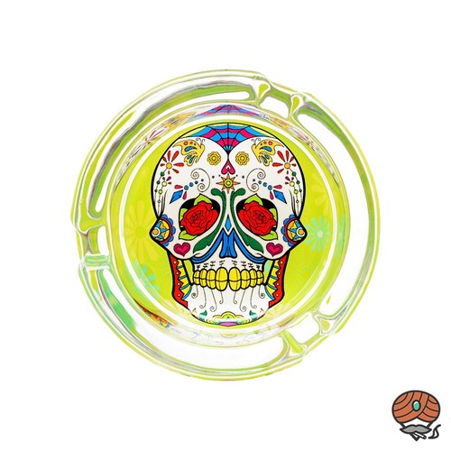 Glas aschenbecher catrina - la,