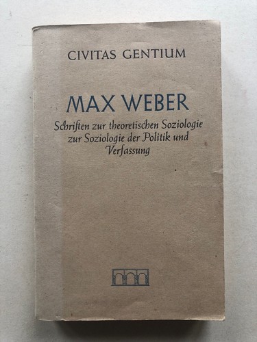 Civitas gentium max weber - civitas,