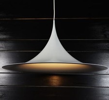 Große Semi Pendant Fog & Morup 69,5 cm Space Age Deckenlampe Tulip #1