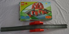 3774 Lego Duplo Brücke Rotes Geländer Grau XXL Eisenbahn 🚃 mit OVP