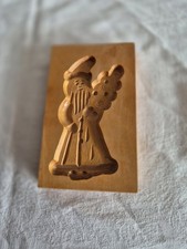 Model Holzmodel Springerle Backmodel Weihnachtsmann ,unbenutzt