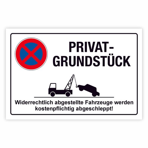 Schild parkverbot - schild,