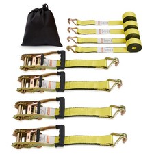 Uimoso 4 Pack Ratchet Tie Down