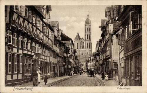 Braunschweig in - ak,