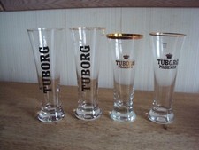 TUBORG BIER GLAS / 0,2 L /