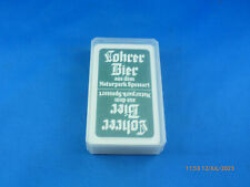 schönes Schafkopf Spiel von Lohrer Bier aus Lohr am Main 36 Blatt komplett