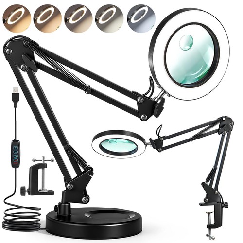 Lupe mit licht - 2-in-1,