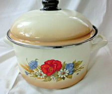 Kochtopf großer Fleischtopf mit Deckel Ø 24 cm 14 cm hoch