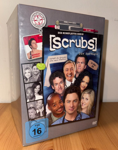 Scrubs die komplette - scrubs,