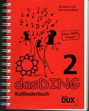 Das Ding Kultliederbuch 2, Lutz/Bitzel, DUX