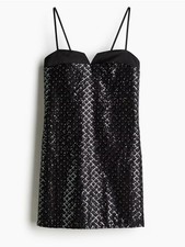 H&M Verziertes Kleid NEU