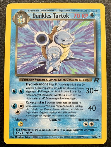 Pokemon karte tgc - tgc,, dunkles
