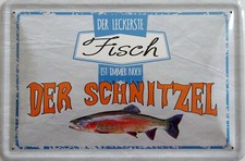 Blechschild Schild 20x30 cm -