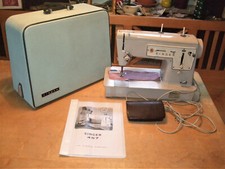 SINGER Nähmaschine 447 m. Koffer,Pedal, Handbuch generalüberholt, wenig gelaufen