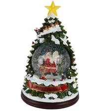 Weihnachtsbaum mit Schneekugel