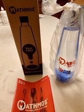 Mathmos Telstar/AstroBaby/Evo Flasche in Clear/Blue Limited - NEU & OVP #A