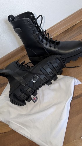 Moncler carinne lace boots - moncler, lace-up