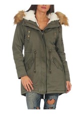Damen Parka mit Kapuze
