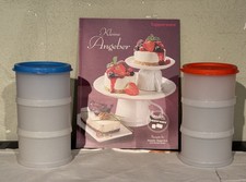 Tupperware_  3teiliger Set aus2x Stapelei 3x125ml + Rezeptheft_Ausstellungstücke