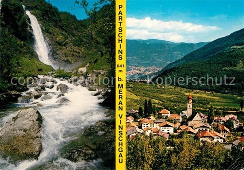Partschins parcines panorama - parcines,