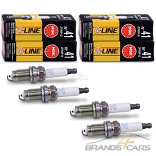 4x NGK ZÜNDKERZE V-LINE FÜR SEAT IBIZA 6J SKODA FABIA VW CADDY LUPO POLO 9N 1.4
