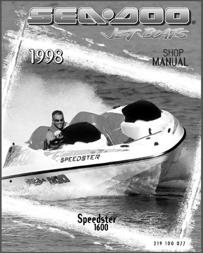 1998 sea doo speedster 1600 - sea-doo,
