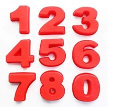 Backform Silikon Zahl 0 1 2 3 4 5 6 7 8 9 Zahlen kleine Kuchenform Geburtstag 