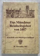 Das Münchner Reinheitsgebot
