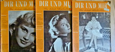 3 Modehefte 50er Jahre, alle
