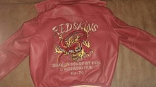 Redskins Lederjacke Größe M