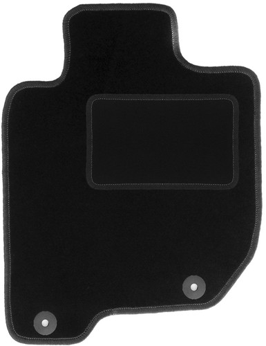 Fahrermatte schwarz