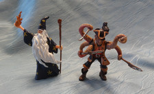 PAPO - Zauberer Merlin 39005 und Krakenmutant 39464