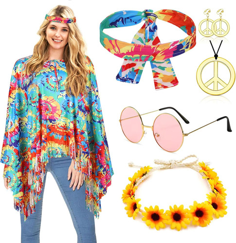 Hippie kostüm damen - damen, mit