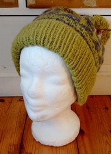 Neu Tolles Mütze 100% Wolle