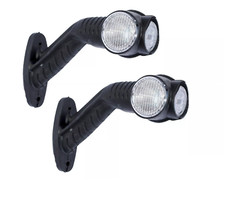 2x LED Begrenzungsleuchten 12/24V Klar Positionsleuchten LKW Wohnwagen Anhänger