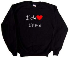 Ich Liebe Island Pulli