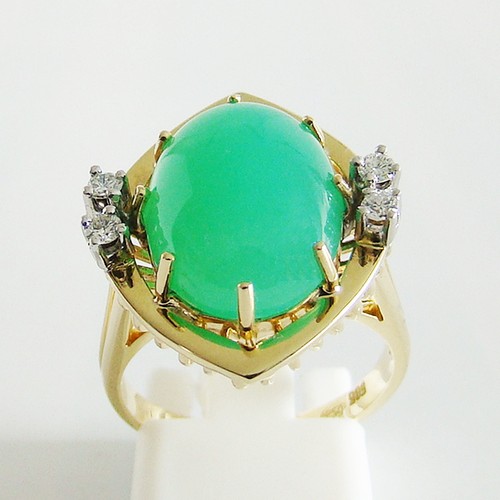 Ring gold 585er brillanten - ring,