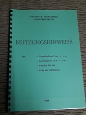 Nva vorschrift zelte - ,